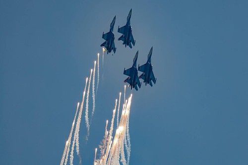 Todo listo para las exhibiciones de vuelo en la ciudad china de Nanchang